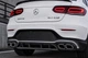 Задний диффузор с насадками Серебро (Дизайн AMG63 2020-2022) для Mercedes GLC coupe C253 - изображение 4