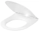 Сидіння - кришка для унітаза Cersanit Moonway Spot Slim K3020-001 Soft Close дюропласт - зображення 1