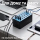 Мультизарядное устройство на 20 USB портов Addap MCS-A5+, док-станция, 100W, blue (7378) - изображение 3