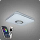 Люстра світлодіодна 517 Dlight RGB з пультом і колонкою 45Вт Білий (02173) - зображення 3