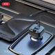 FM-трансмітер XO BCC18 USB-A OTG/USB-C Car Charger Type-C 3A чорний - изображение 5