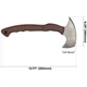 Топор AncientSmithy Tactical tomahawk "Wendigo" polymer composite handle - изображение 2