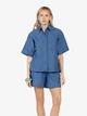 Сорочка жіноча синя 100% бавовна Arber Shirt W3 SS26 W-BL145 48 блакитний (W04.01.23.624) - зображення 1