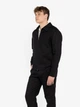Бомбер чоловічий чорний лляний Arber Bomber Jacket KR82 60 зріст 6 чорний (M08.05.02.611) - зображення 4