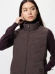 Теплый жилет короткий женский Uniqlo 663743073 S Коричневый (1159862522) - изображение 3