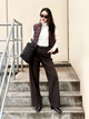 Теплый жилет короткий женский Uniqlo 663743073 S Коричневый (1159862522) - изображение 6