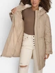 Куртка демисезонная удлинённая с капюшоном женская Levi`s 547429029 XL Бежевая (1159864172) - изображение 5