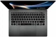Ноутбук MSI Prestige 14 AI (D3MG-060PLPRESTIGE 14 AI+ D3MG-060PL), Intel Core Ultra X7-358H / 14" / OLED / RAM 32 ГБ LPDDR5X / SSD 1 ТБ / Intel Graphics / Windows 11 Pro / Темно-сірий - зображення 3