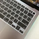 Силіконова накладка xVibe на клавіатуру MacBook NEO 13 2026 Українскі літери US Black - зображення 8