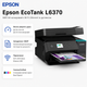 Багатофункціональний пристрій Epson EcoTank L6370 A4 кольоровий струменевий з Wi Fi (C11CL43405) - зображення 9