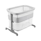Детская приставная кроватка 3 в 1 "Picto" Carrello CRL-16506 Tao Grey, Серый - изображение 1