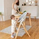 Стілець для годування та шезлонг 3 в 1 "Ergo" Carrello CRL-16701 Elora Green, до 110 кг - зображення 18