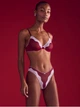 Бюстгальтер с косточками Victoria's Secret 904177119 34C Бордовый (1159864721) - изображение 4