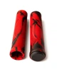 Грипси ручки для самоката гумові SP-Sport 9311 комплектація 2 шт Red-Black - зображення 2