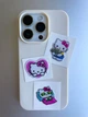 Объемная 3D наклейка "Hello Kitty 2" стикер для декора телефона, ноутбука, блокнота - изображение 2