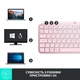 Клавіатура Logitech MX Keys Mini Rose (920-010500) - зображення 5