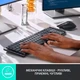 Клавіатура Logitech MX Wireless Illuminated Performance Graphite Clicky (920-010759) - зображення 7