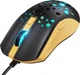Игровая Мышь Hoco GM51 Sky Luminous 3600 DPI RGB Light 1.5m Black Yellow (45117) - изображение 3