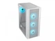Ігровий корпус, 4*120mm rgb вентилятори передвстановлені, Mini itx / Micro atx / atx, скляне вікно Cougar mx160 rgb White - изображение 2