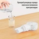 Ручной портативный вентилятор с распылением воды увлажнитель на аккумуляторе EHF-12 белый - изображение 2
