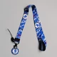 Шнурок для ключів та бейджа ФК Челсі (Chelsea FC) з карабіном та тримачем для телефону, синій - зображення 2