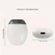 Электрический шлифовщик-ножницы для ногтей PounceEarth, 3 скорости, USB-зарядка, LED-подсветка, аккумулятор 110 мАч, белый - изображение 7
