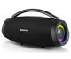 Портативная колонка бумбокс REAL-EL X755-PSS Boombox 70W Bluetooth TWS, RGB, Black - изображение 1