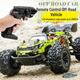 Машинка на радиоуправлении Monster Truck 1:20 4WD, RC монстр-трак, внедорожник на пульте, полный привод, аккумулятор, детская машинка - изображение 5
