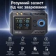 Портативный точечный сварочный аппарат FNIRSI SWM-20 1200A для аккумуляторов 18650, двойной импульс, TFT-дисплей, аккумулятор 5000 мАч, черный - изображение 1