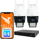 Комплект IP-камер ORLLO N1 Wi-Fi, 2 шт., N-NVR1 (2X-N1-N-NVR1) - зображення 1