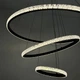 Светильник LED подвесной LUMINARIA JULIE CRYSTAL 75W 3R BLACK (с пультом) - изображение 5