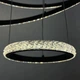 Светильник LED подвесной LUMINARIA JULIE CRYSTAL 75W 3R BLACK (с пультом) - изображение 6