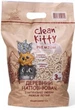 Смерековий карпатський Наповнювач для котячого туалету Clean Kitty Premium White Деревний з натуральної смереки 3 кг - изображение 1