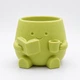 Кашпо 3D More Книголюб 8.4x8.8x5.9 см 100 мл Салатовий - зображення 1
