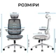 Офісне крісло Sihoo M59AS Mesh Gray (M59AS-M301) [167663] - зображення 15