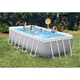 Каркасный бассейн Intex 26792 Бассейн 488х244х107 см Большой прямоугольный бассейн 10874 л для дачи сада и двора - изображение 9