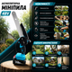 Аккумуляторная мини-пила DUC150 с шиной 20 см - изображение 4