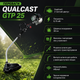 Бензиновый триммер Qualcast GTP 25, 25,4 куб. см - изображение 3