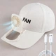 USB-кепка з вентилятором Біла (One Size) - изображение 1