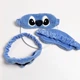Маска для сна Stitch детская и женская — мягкая повязка на глаза для отдыха и путешествий - изображение 4