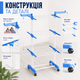 Напольная сушилка для вещей Garment Rack With Wheels — - изображение 7