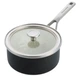 Ківш з кришкою KitchenAid Steel Core, 16 см, 1,3 л, матовий чорний - зображення 2