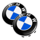 Комплект автомобильных колпаков (заглушек) на литые диски BMW Original 686109201/685083401/685714901/10338410 56/56 мм 2 шт - изображение 1