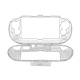 Прозрачный кейс для Sony PlayStation Vita Fat - изображение 1