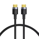 Кабель Baseus Cafule 4K HDMI Male To HDMI Male (3m) Black - изображение 1