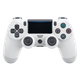 Бездротовий геймпад для PlayStation/PC DualShock 4 V2 Glacier White - зображення 1