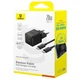 МЗП Baseus Palm Fast Charger Type-C+USB 20W (With Cable Type-C to Type-C 60W 1m) white - изображение 2