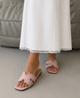 Шлепанцы в стиле Hermes Женские LiMei Розовый 41 (26 см) Код: k11 pink - изображение 2
