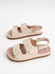 Босоніжки з пряжками в стилі Birkenstock Жіночі L.Trendy Світло-бежевий 40 (26 см) Код: wl2028 beige - зображення 5