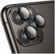 Защитное стекло для камеры iPhone 12 Pro закаленное защита от царапин черное - изображение 5